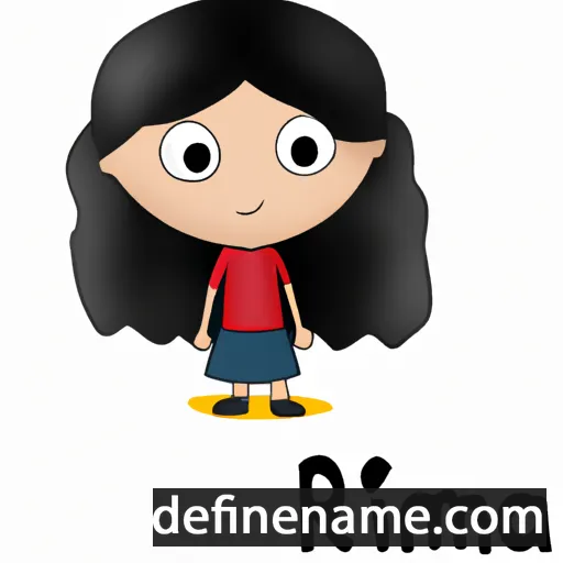 cartoon of the name Ramina