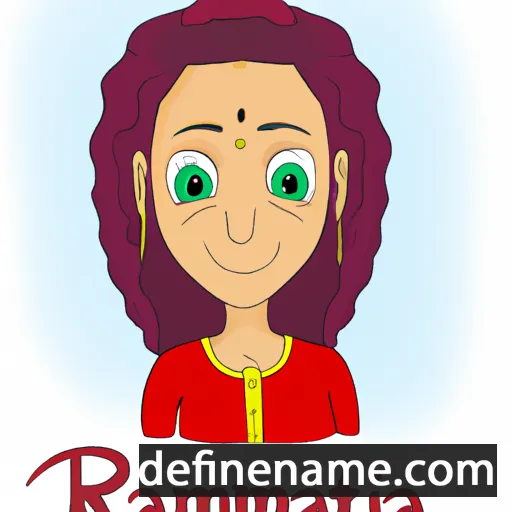 cartoon of the name Raminta