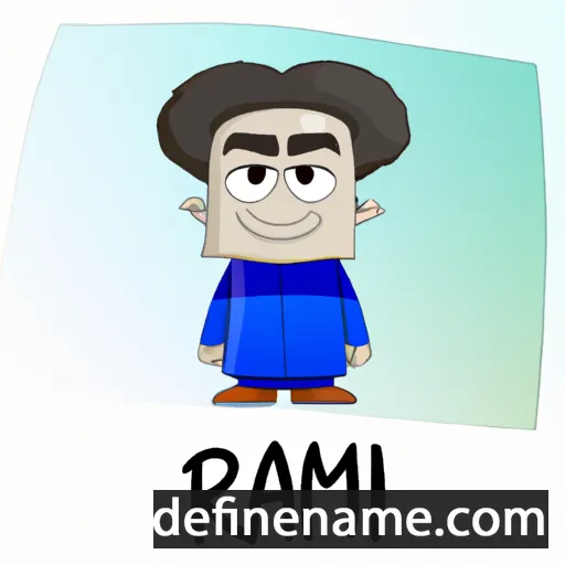 cartoon of the name Ramir