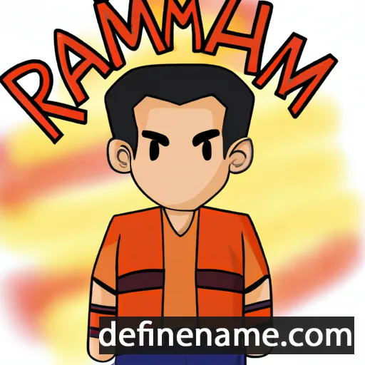 Ramlan cartoon