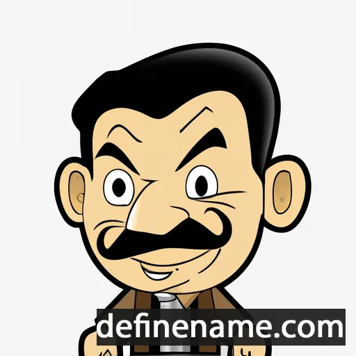 cartoon of the name Ramlee