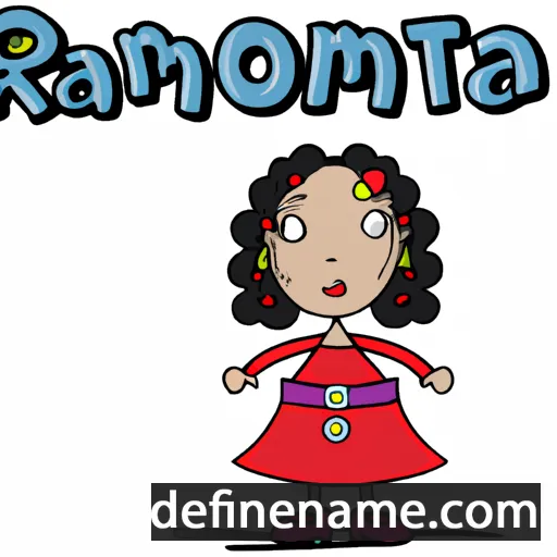 cartoon of the name Ramoncita