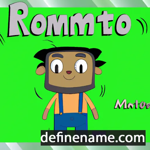 cartoon of the name Ramoncito