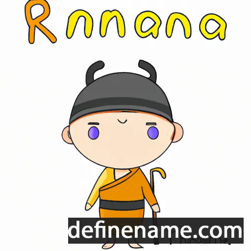 cartoon of the name Ramphai