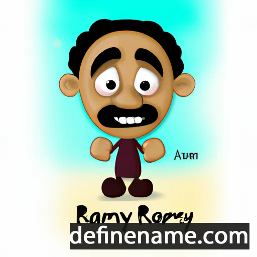 cartoon of the name Ramsamy