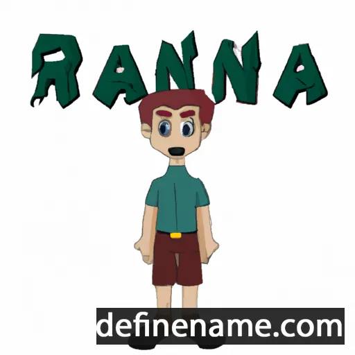 Ranfa cartoon