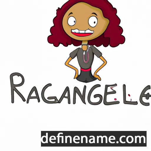 cartoon of the name Rangela