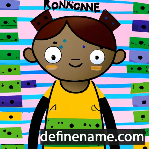 cartoon of the name Rankoane