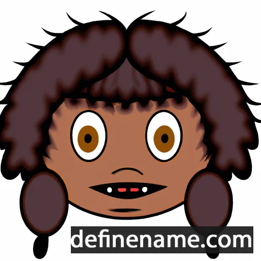 cartoon of the name Ranmi