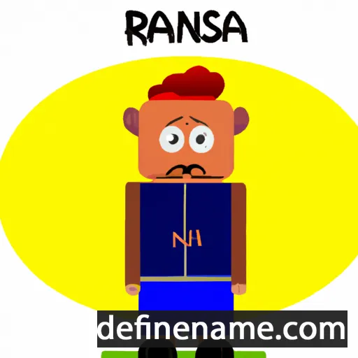 Ransa cartoon