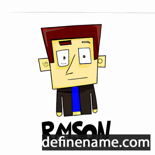 cartoon of the name Ransom