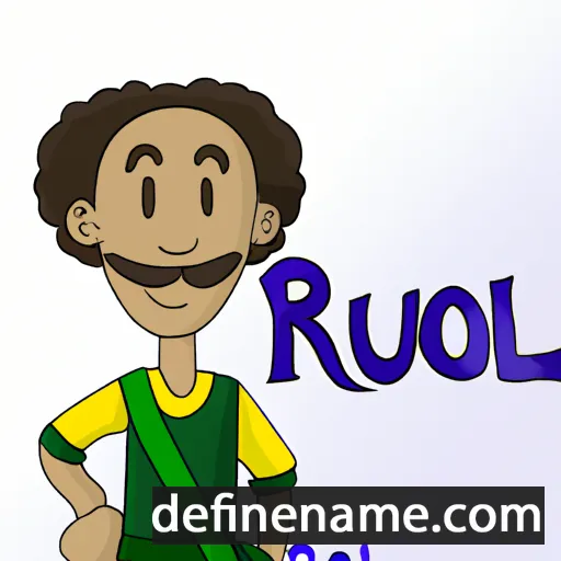 cartoon of the name Raôul