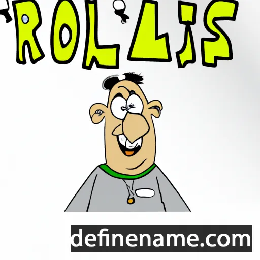 cartoon of the name Raols