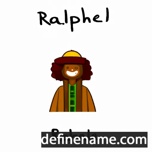 cartoon of the name Raphaeli