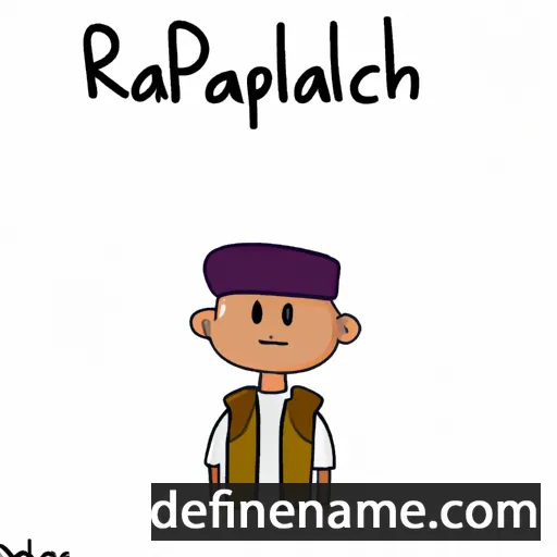 cartoon of the name Raphail