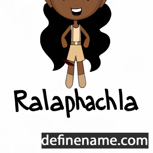 cartoon of the name Raphiela