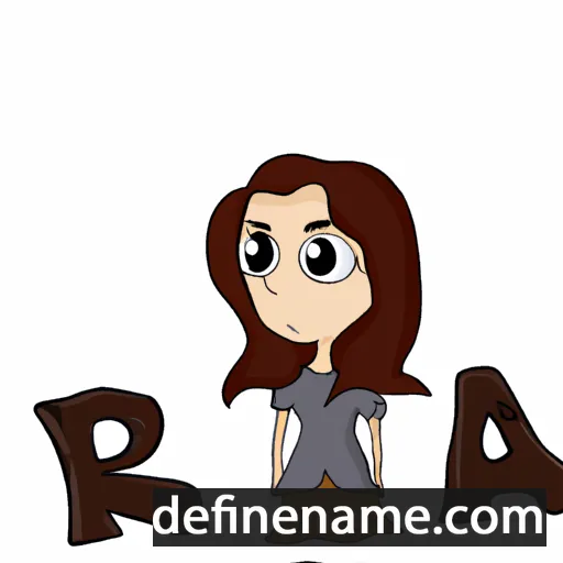 cartoon of the name Rara