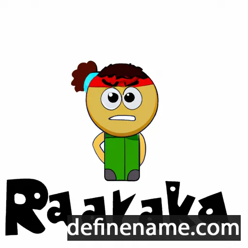 Raraka cartoon