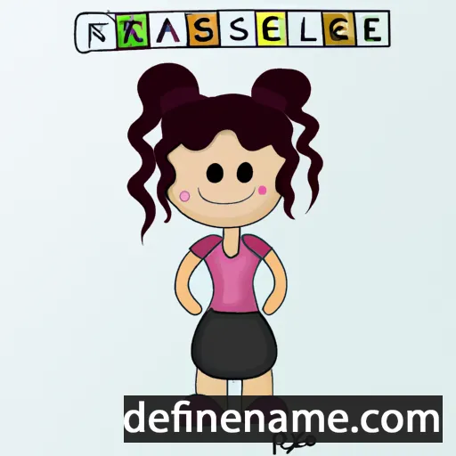 cartoon of the name Raşela