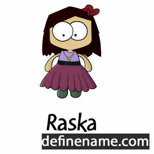 Rašeljka cartoon