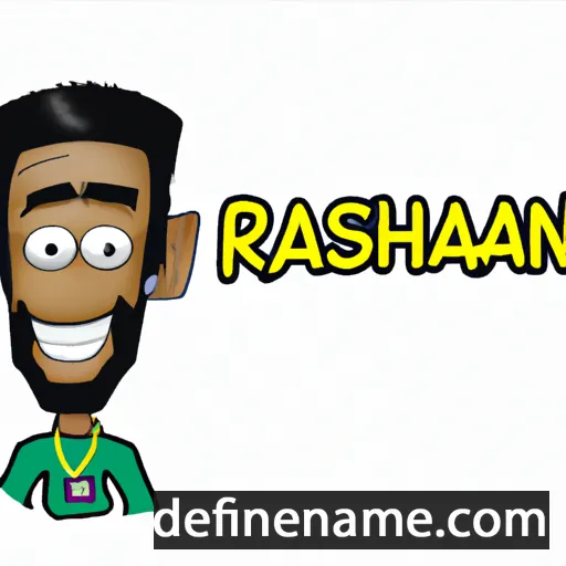 Rashaan cartoon