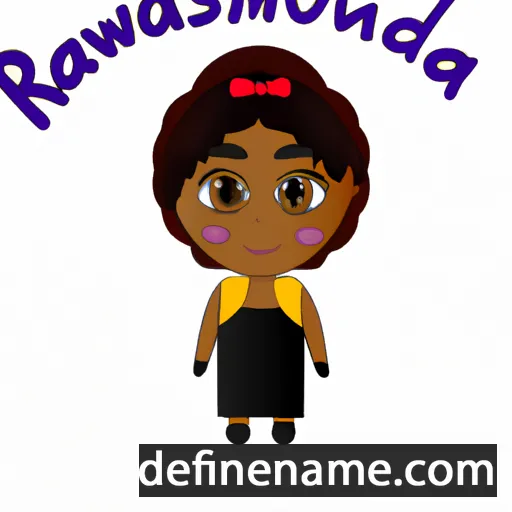 cartoon of the name Rashawnda