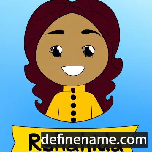 cartoon of the name Rasheeda