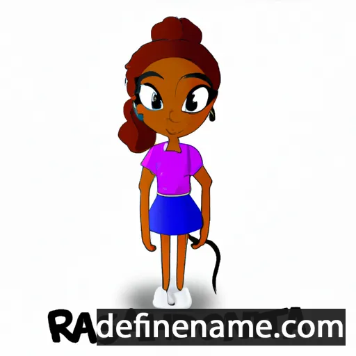 cartoon of the name Rashonda