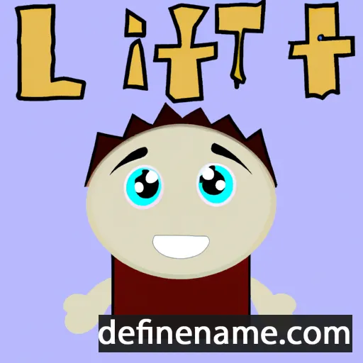 cartoon of the name Lətif