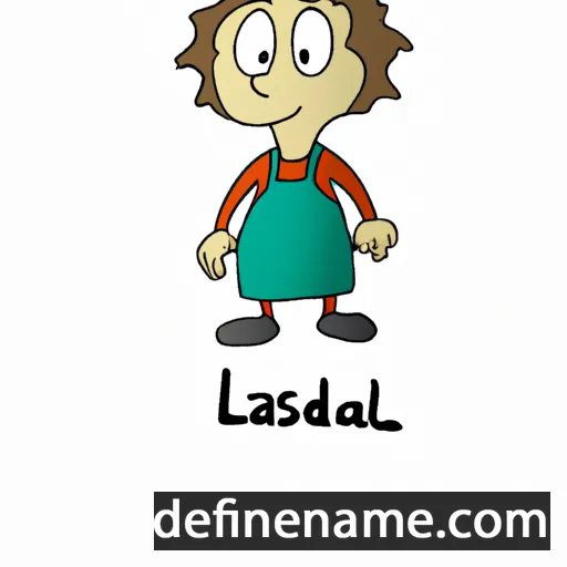 cartoon of the name Ladislau