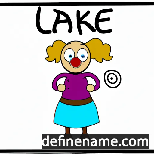 Lærke cartoon