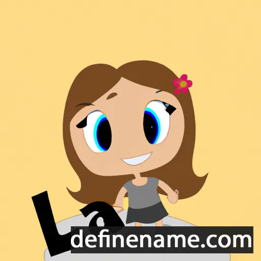 cartoon of the name Laia