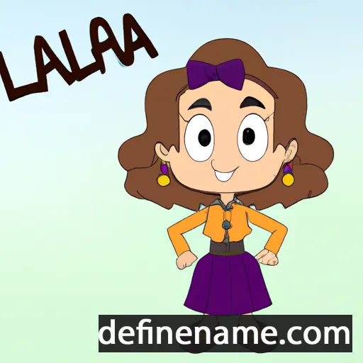 Laila cartoon