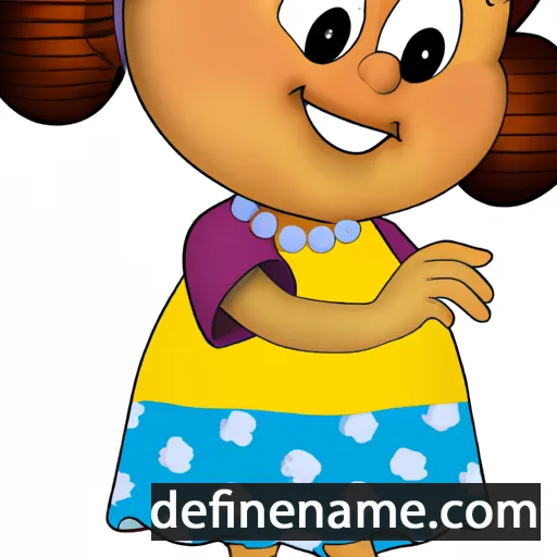 cartoon of the name Laila