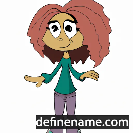 cartoon of the name Laima