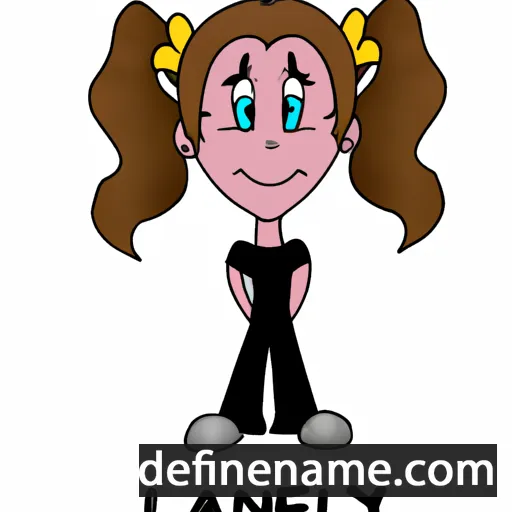 cartoon of the name Lainey