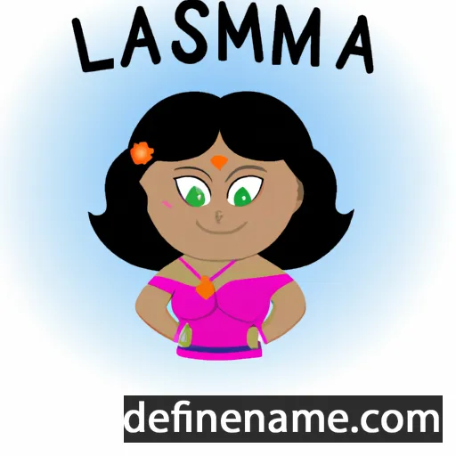 Lakshmi cartoon