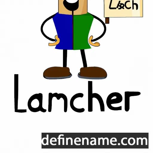 cartoon of the name Lamech