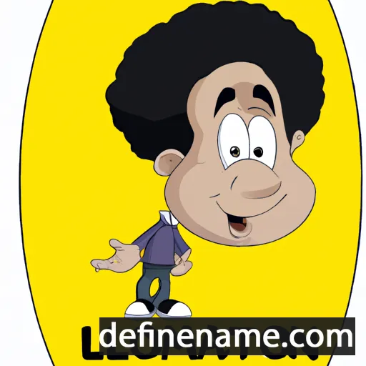 cartoon of the name Lamont