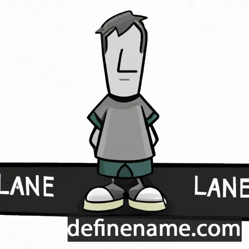 Lane cartoon