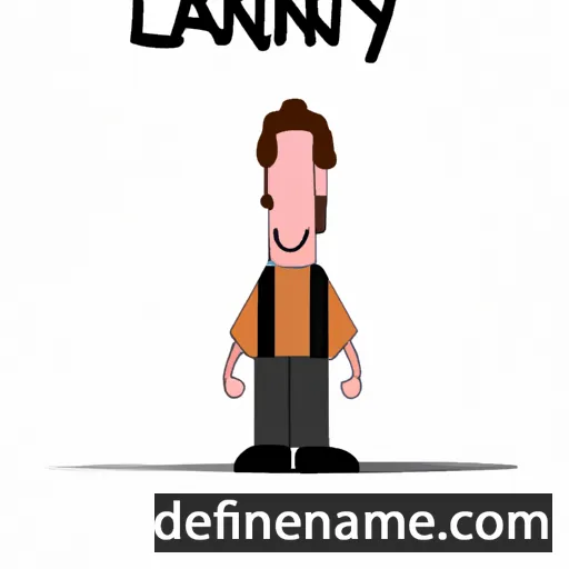 cartoon of the name Lanny