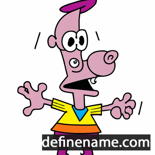 cartoon of the name Lapo