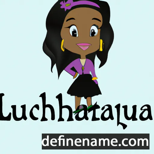 cartoon of the name Laquisha