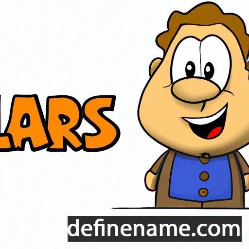 cartoon of the name Lars