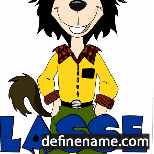 cartoon of the name Lassie