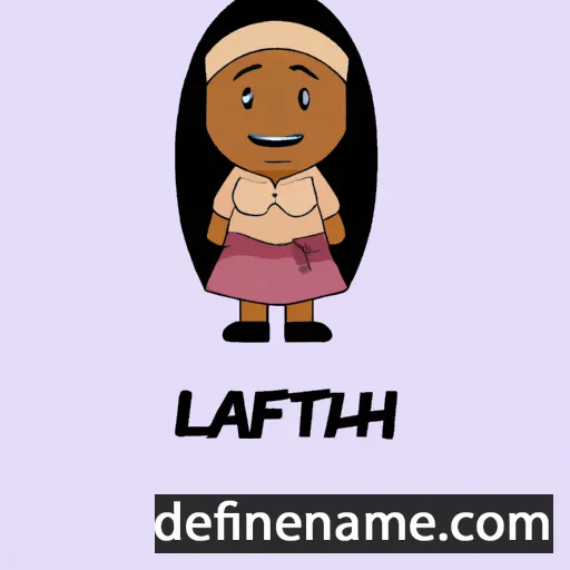 Lateefah cartoon