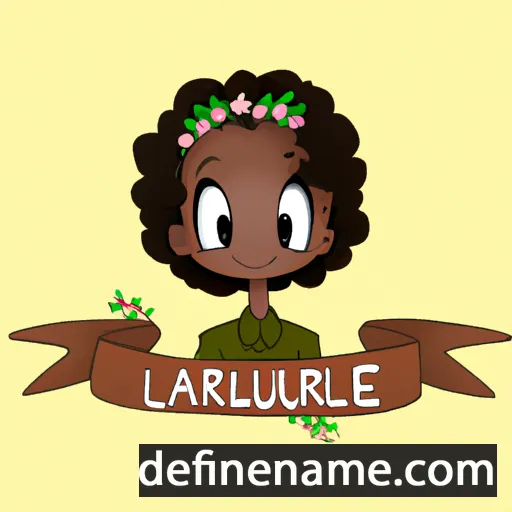 Laurelle cartoon