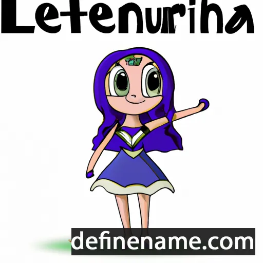 cartoon of the name Laurentia