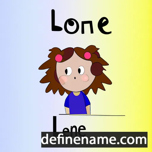 Léonie cartoon