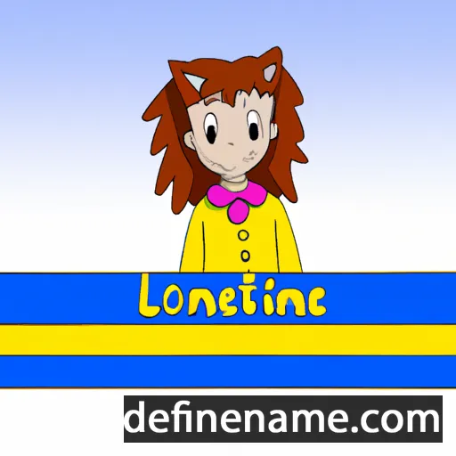 Léontine cartoon